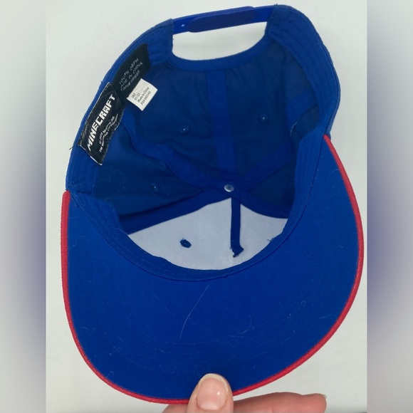 Kids Minecraft- TNT 🧨- Blue/Red Adjustable Hat - Picture 3 of 3